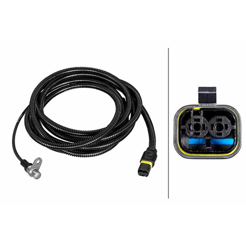 Hella ABS Wheel Speed Sensor Rear Right fits Man Tgm I 2005-2022