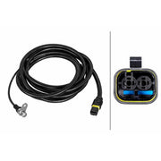 Hella ABS Wheel Speed Sensor Rear Right 6PU 230 052-231