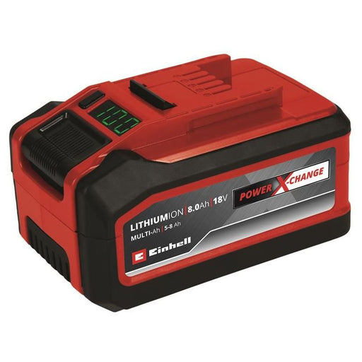 Einhell Power X-Change Multi-Ah Battery 18V 5.0-8.0Ah Li-ion Einhell - Dynamic Drive