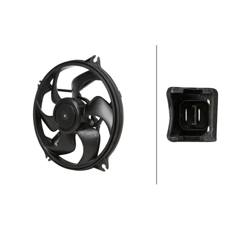 Hella Engine Cooling Fan fits Citroën Xsara Picasso 1999-2012 1.6 1.8 2.0