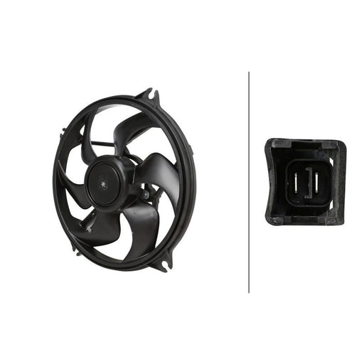 Hella Engine Cooling Fan fits Citroën Xsara Picasso 1999-2012 1.6 1.8 2.0