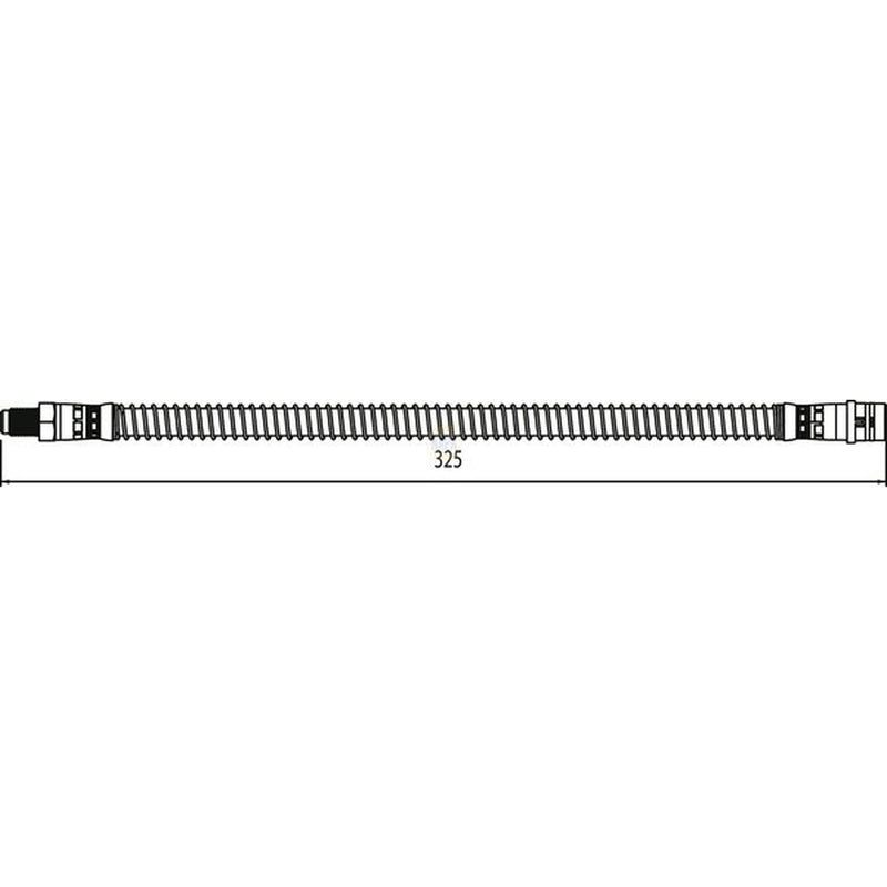 NAPA Brake Hydraulic Hose Line Rear NBH1150