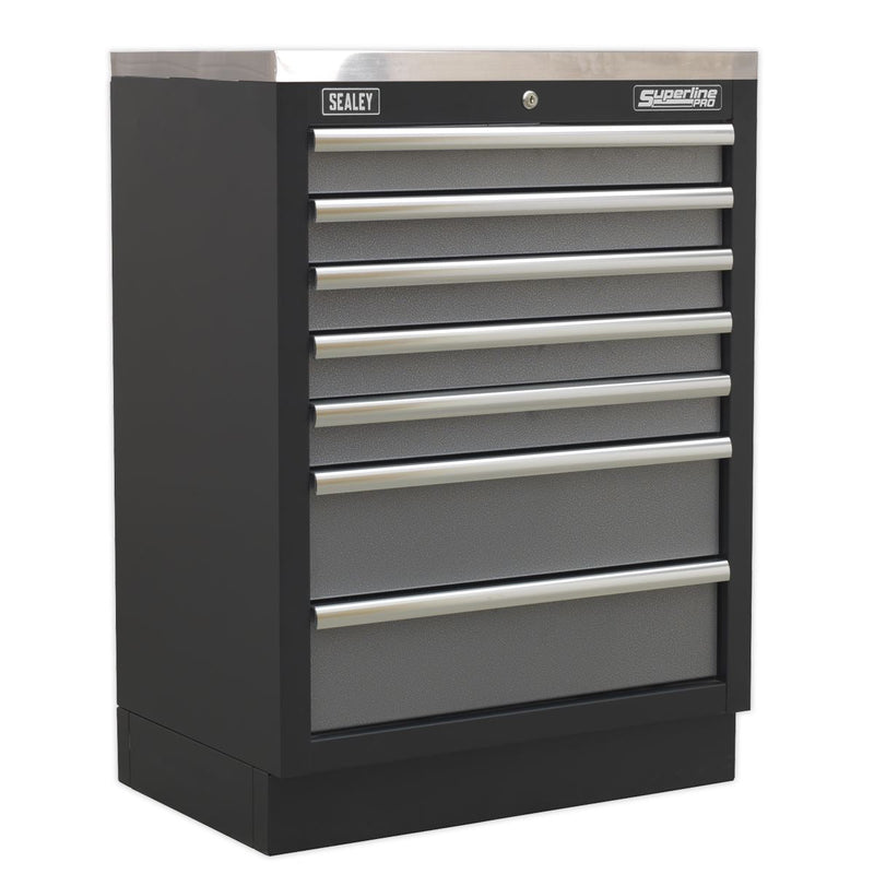 Sealey Superline Pro 2.04m Storage System Pressed Wood Worktop APMSSTACK12W Sealey - Dynamic Drive