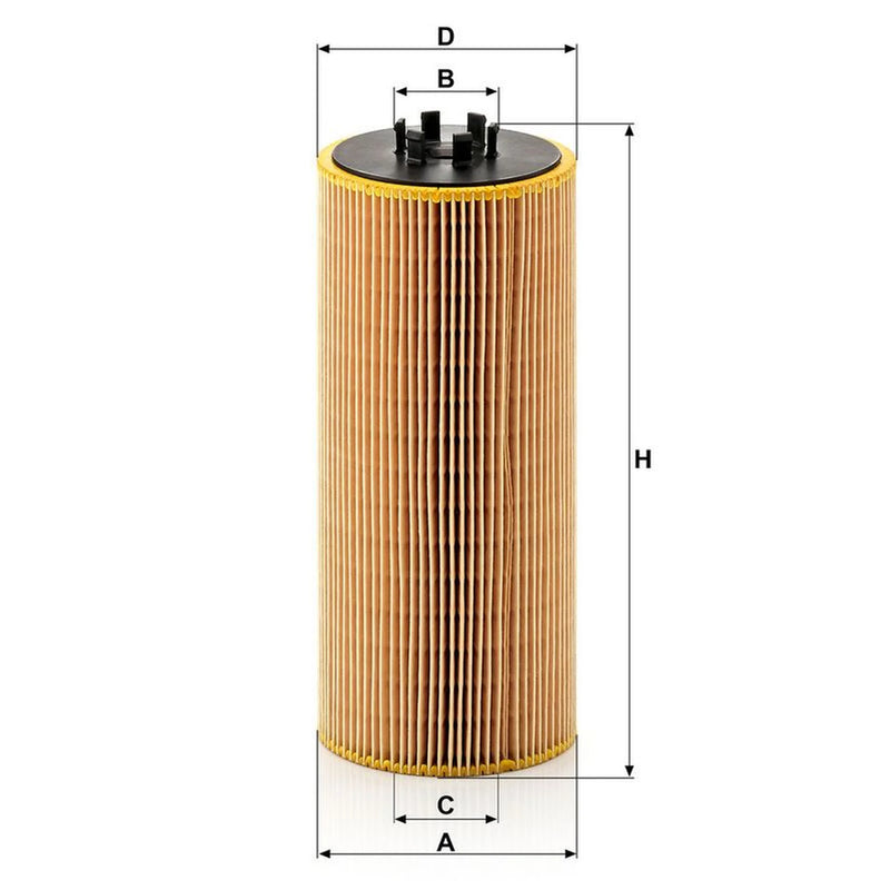 MANN-FILTER Service Kit with Air & Oil Filters fits Mercedes-Benz Axor 2002-2004
