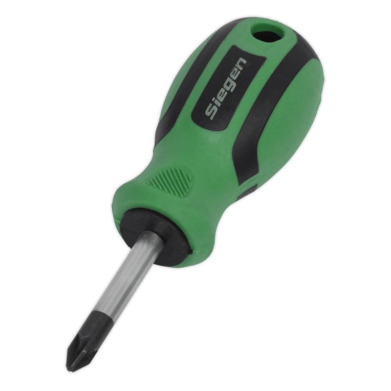 Sealey Screwdriver Pozi #2 x 38mm S01183 Siegen by Sealey - Dynamic Drive