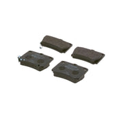 Bosch Front & Rear Pads fits Mitsubishi Pajero Sport II 2008 on 2.5