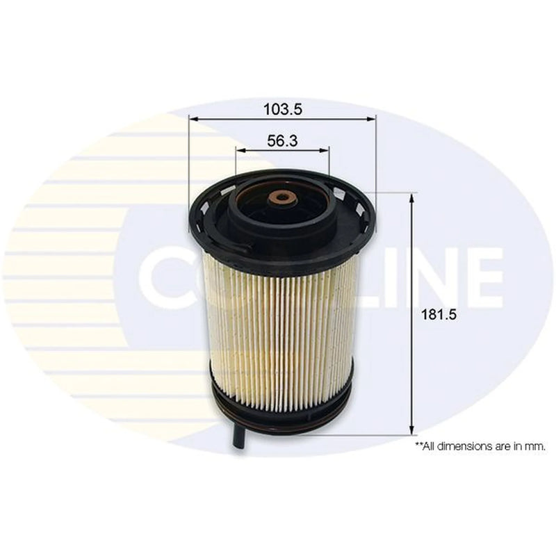 Comline Fuel Filter Element fits Audi A6 C7 2013-2018 2.0