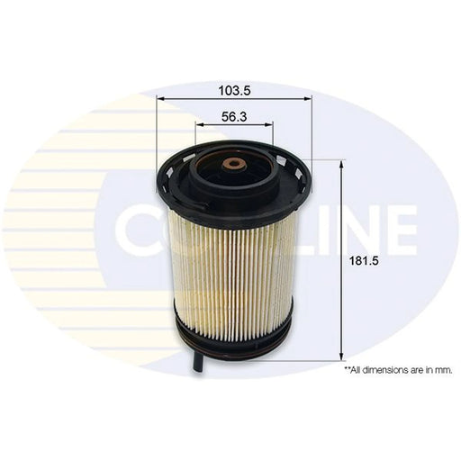 Comline Fuel Filter Element fits Audi A6 C7 2013-2018 2.0