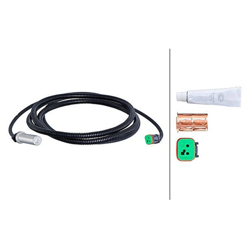 Hella ABS Wheel Speed Sensor Rear fits Scania G I 2004-2019