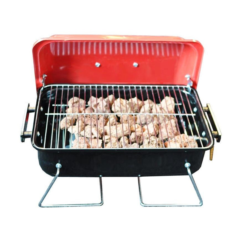 Portable Table Top Gas Barbeque With Lava Rocks Crusader  - Dynamic Drive