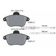 Textar Front Brake Pad Set 2150401
