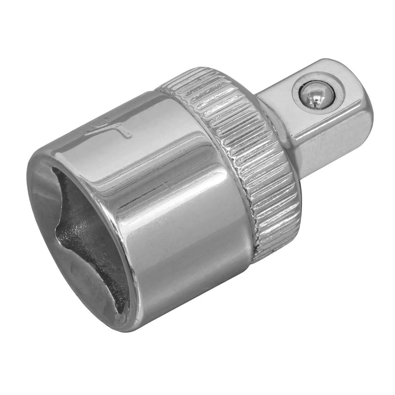 Sealey S38F-14M Premier Socket Adaptor 3/8" Female to 1/4" Drive Male Reducer Sealey  - Dynamic Drive