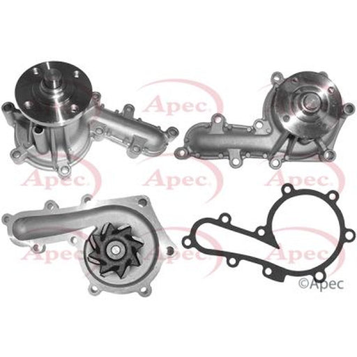 Apec Engine Cooling Water Pump fits Toyota Land Cruiser 1990-2001 3.5 4.2