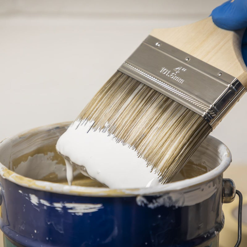 Sealey Wooden Handle Paint Brush 100mm SPBS100W Sealey - Dynamic Drive