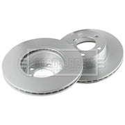 Borg & Beck Front & Rear Brake Discs & Pads fits BMW 1 Sports Hatch 2011-2019