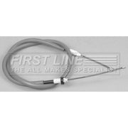 First Line Handbrake Cable Right Rear fits Renault Clio 1998-2016