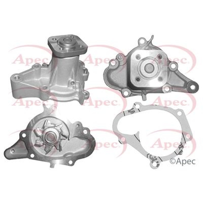 Apec Engine Cooling Water Pump fits Hyundai Amica / Atoz 2003-2010 1.1