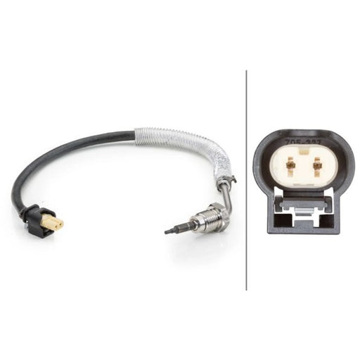 Hella Exhaust Gas Temperature Sensor before ex fits Mercedes-Benz Sprinter 3,5-T