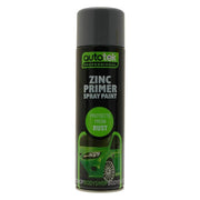 3x Autotek Professional Zinc Primer 500ml Spray Paint High Coverage Autotek - Dynamic Drive