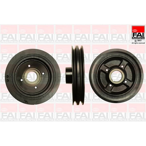 FAI Crank Shaft Belt Pulley fits Mitsubishi Shogun Sport I 1997-1998 2.5
