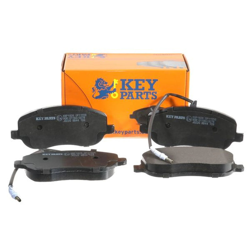 Key Parts 4 x Front Brake Pad Set fits Citroën C8 2002 on 2.0 2.2