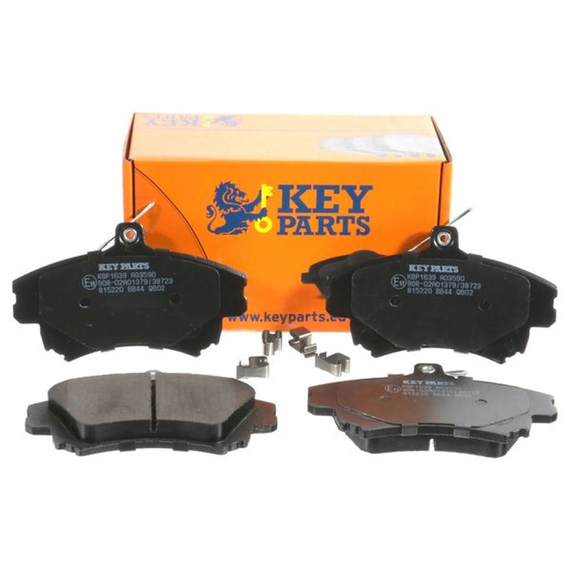 Key Parts 4 x Front Brake Pad Set fits Mitsubishi Carisma 1995-2006
