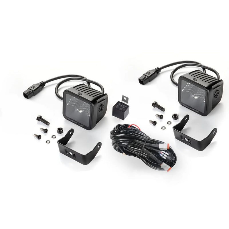 Hella Led Cube Kit 3.2Inch Flood 1FA 1FA 358 176-811 1FA 358 176-811