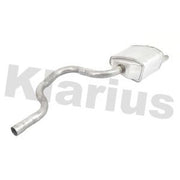 Klarius Box With Tail Pipe Rear fits Ford Mondeo 2000-2007 2.0 2.2