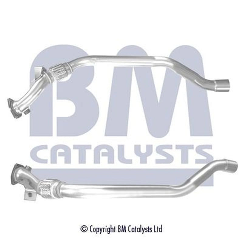 BM Catalysts Exhaust Pipe OD fits Audi A4 B7 2004-2009 2.0
