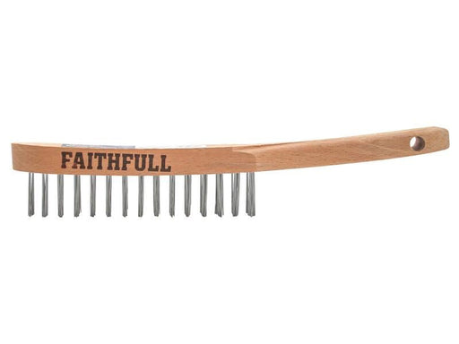 Faithfull Lightweight Scratch Brush, Two Row Faithfull - NN4 Online