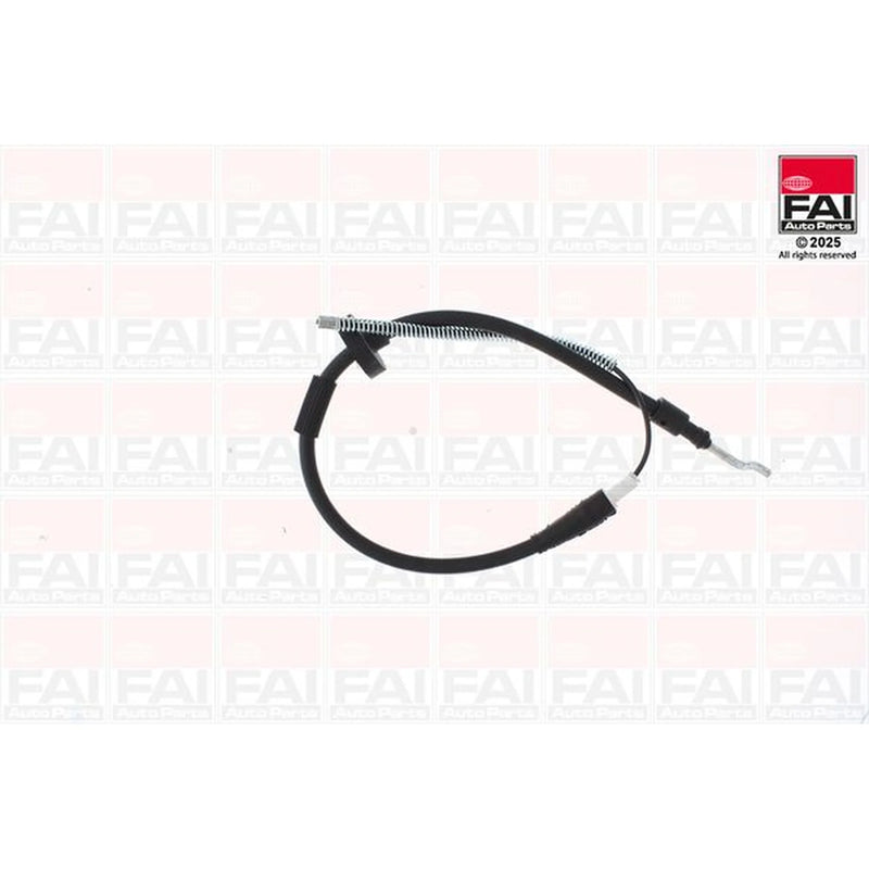 FAI Handbrake Cable Left Rear fits VW Transporter 1990-2003 1.8 1.9 2.0 2.4 2.5