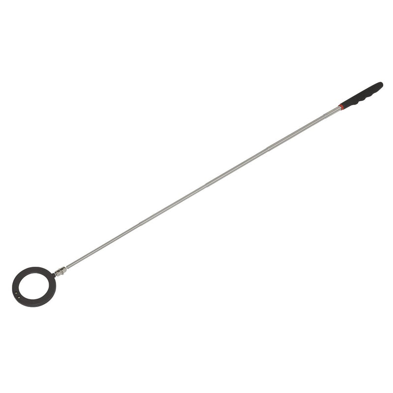 Sealey Telescopic Inspection Mirror75mm with LED S0947 Sealey - Dynamic Drive