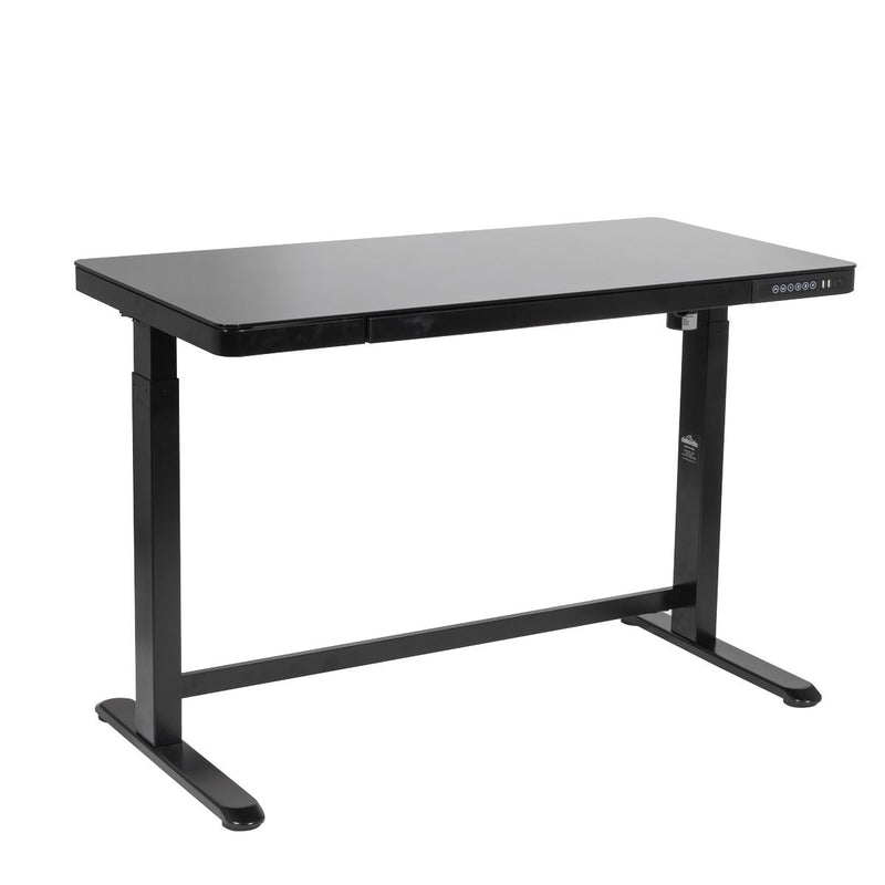 Dellonda Single Motor Ultra-Quiet Electric Desk with Control Panel USB Port Dellonda - Dynamic Drive