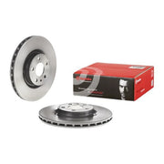 Brembo 2 x Brake Discs fits Fiat 500L 2012-2018 0.9 1.3 1.4 1.6