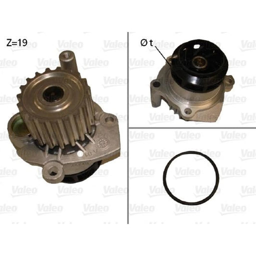 Valeo Engine Cooling Water Pump 506700
