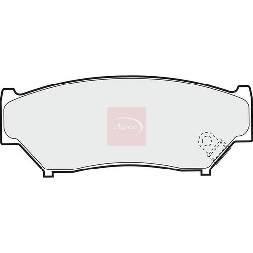 Apec Front Brake Pad Set fits Suzuki Vitara / Escudo 1990-1998 1.6