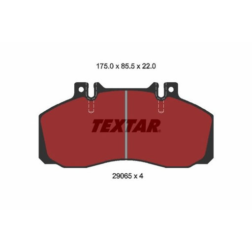 Textar Front Brake Pad Set 2906504