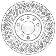 Borg & Beck Front & Rear Brake Discs & Pads fits Peugeot 308 II 2013-2021 1.6