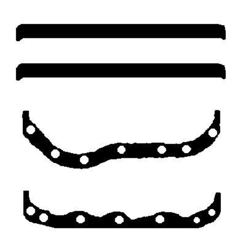 BGA Oil Sump Gasket Set Wide Thick fits Austin-Healey Sprite Mk.Iii 1964-1966