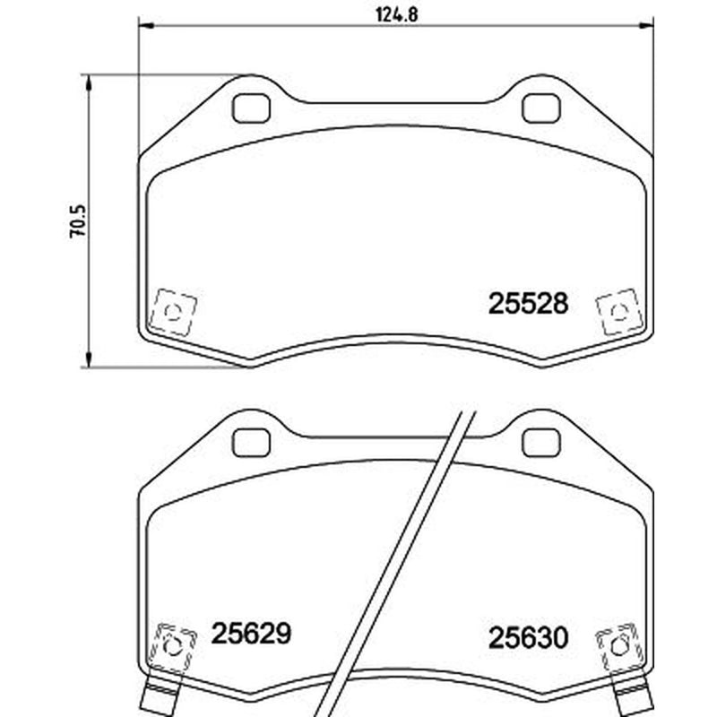 Mintex Front Brake Pad Set fits Opel Corsa E 2015 on 1.6