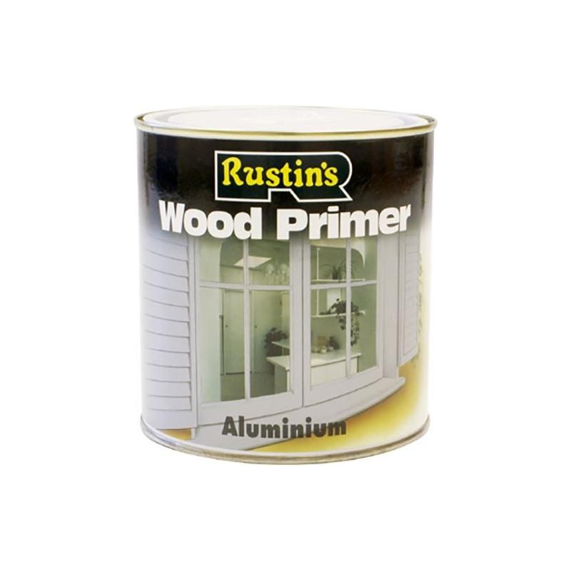 Rustins Aluminium Wood Primer 500ml Rustins - Town Tools