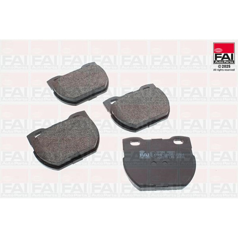 FAI Rear Brake Pad Set fits Land Rover Defender 1990-1994 2.5