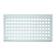 Air Vent 6 3/4 x 3 1/2 White Plastic for Caravan/Motorhome Nova - Dynamic Drive
