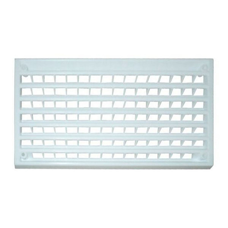 Air Vent 6 3/4 x 3 1/2 White Plastic for Caravan/Motorhome Nova - Dynamic Drive