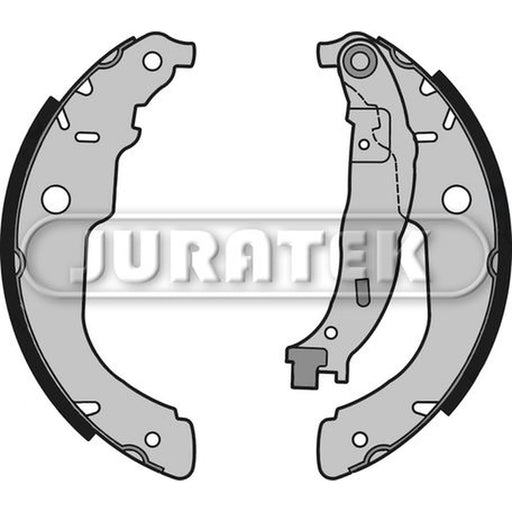 Juratek Brake Shoe Set Axle Kit Rear fits Citroën C-Elysee 2018 on 1.2 1.5
