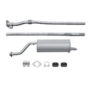 Hella End Silencer Rear fits Fiat Grande Punto 2005 on 1.2