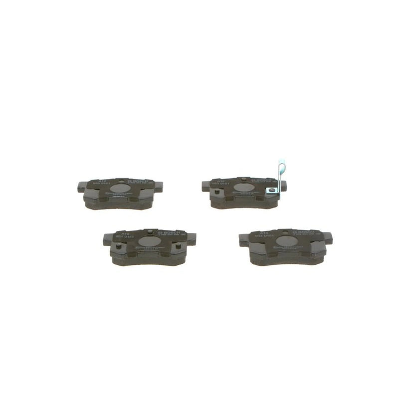 Bosch Front & Rear Pads fits Honda Civic VII 2001-2005 1.3 1.7