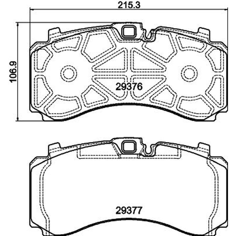 DON Brake Pad Set