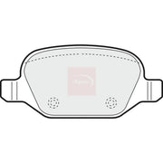 Apec Rear Brake Pad Set fits Alfa Romeo 156 1997-2005 1.6 1.8 1.9 2.0 2.4 3.2