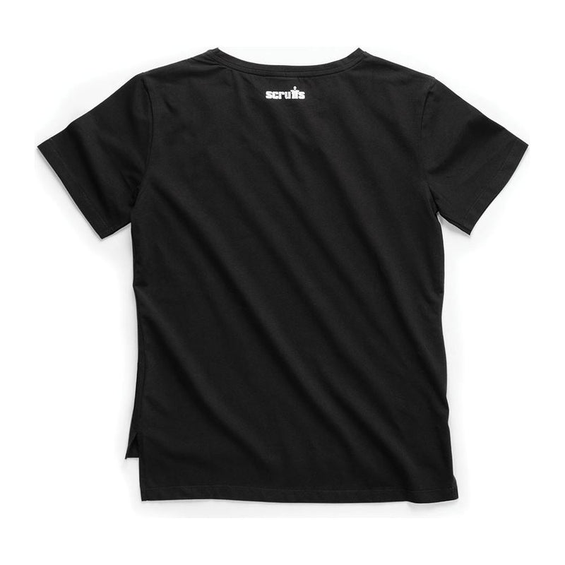 Scruffs Women's Trade T-Shirt Black Size 12 Scruffs - Dynamic Drive